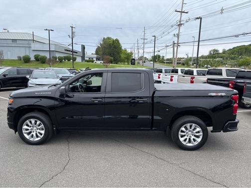 Black 2023 Chevrolet Silverado 1500 Custom