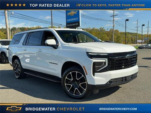 Summit White 2027 Chevrolet Suburban RST