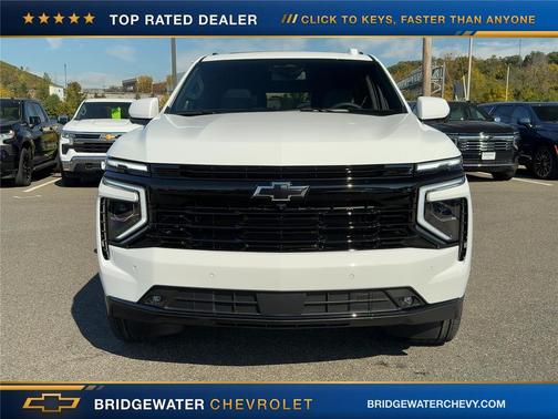 Summit White 2027 Chevrolet Suburban RST