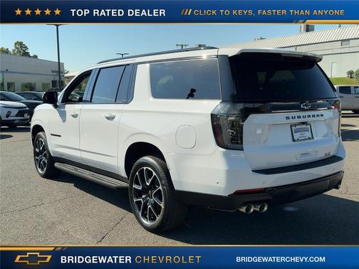 Summit White 2027 Chevrolet Suburban RST