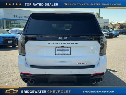 Summit White 2027 Chevrolet Suburban RST