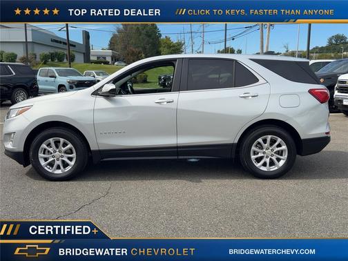Silver Ice Metallic 2021 Chevrolet Equinox 1LT