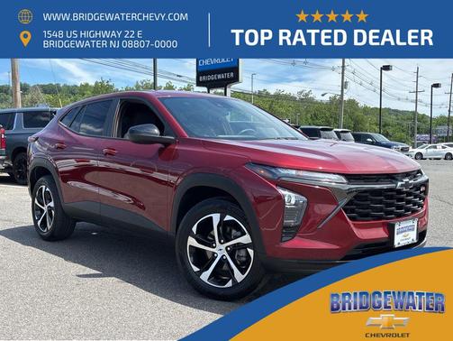 Crimson Metallic 2024 Chevrolet Trax FWD 1RS