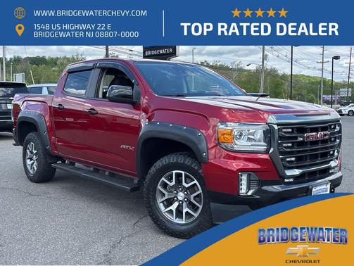 Cayenne Red Tintcoat 2021 GMC Canyon AT4