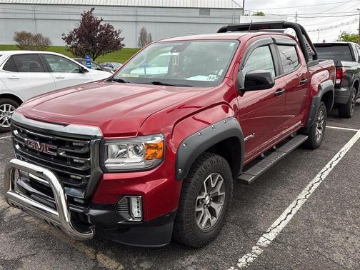 Cayenne Red Tintcoat 2021 GMC Canyon AT4
