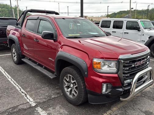 Cayenne Red Tintcoat 2021 GMC Canyon AT4