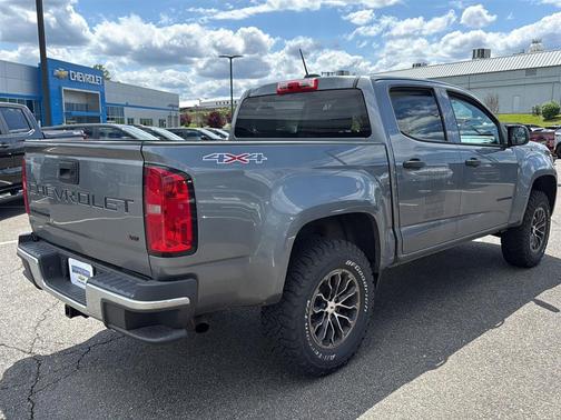 Satin Steel Metallic 2022 Chevrolet Colorado WT