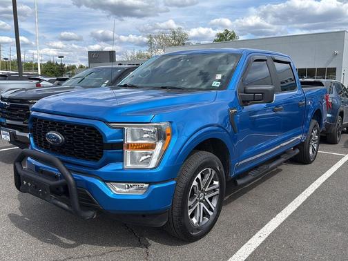 VELOCITY BLUE 2021 Ford F-150 XL