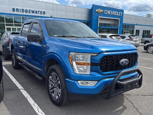 VELOCITY BLUE 2021 Ford F-150 XL