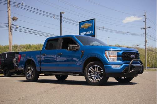 VELOCITY BLUE 2021 Ford F-150 XL