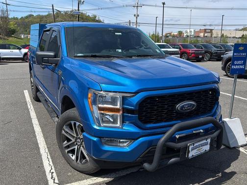VELOCITY BLUE 2021 Ford F-150 XL