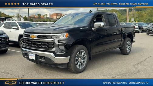 Black 2026 Chevrolet Silverado 1500 LT