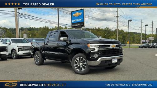 Black 2026 Chevrolet Silverado 1500 LT