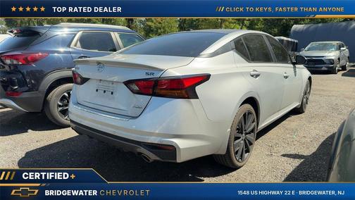 Brilliant Silver Metallic 2021 Nissan Altima SR Intelligent AWD