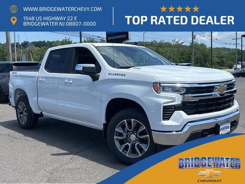Summit White 2026 Chevrolet Silverado 1500 LT