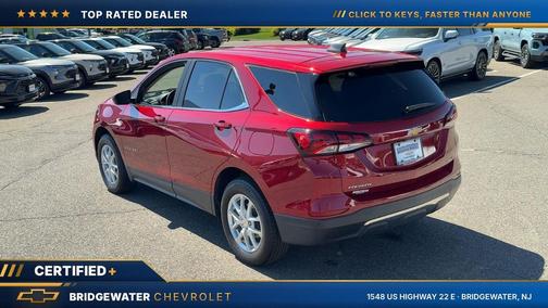Radiant Red Tintcoat 2023 Chevrolet Equinox 1LT