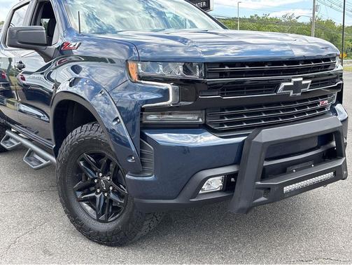 Northsky Blue Metallic 2021 Chevrolet Silverado 1500 LT Trail Boss