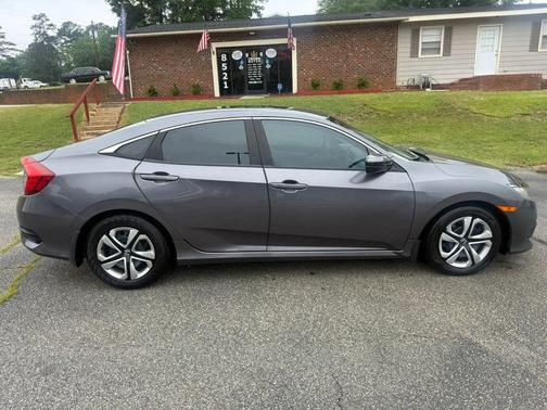 Modern Steel Metallic 2016 Honda Civic LX