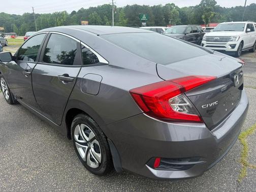Modern Steel Metallic 2016 Honda Civic LX