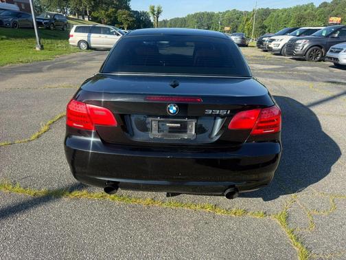 Black 2011 BMW 335 335i Convertible 2D