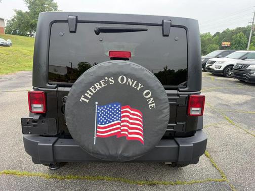 Black 2017 Jeep Wrangler Unlimited Sport