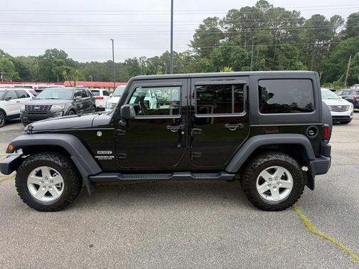 Black 2017 Jeep Wrangler Unlimited Sport