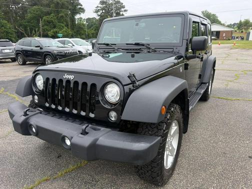 Black 2017 Jeep Wrangler Unlimited Sport