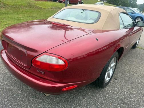 Carnival Red 1997 Jaguar XK8