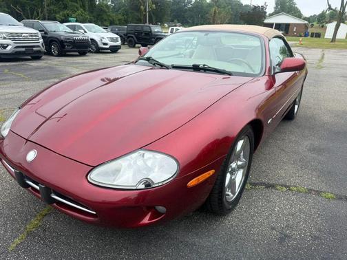 Carnival Red 1997 Jaguar XK8