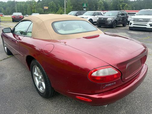 Carnival Red 1997 Jaguar XK8