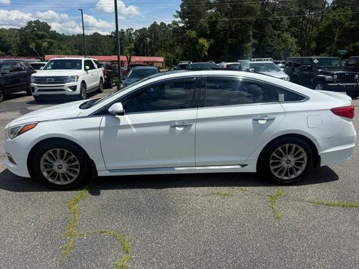 Quartz White Pearl 2015 Hyundai SONATA Limited
