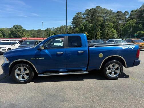 Deep Water Blue Pearlcoat 2009 Dodge Ram 1500 TRX Quad Cab