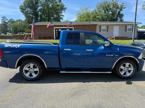 Deep Water Blue Pearlcoat 2009 Dodge Ram 1500 TRX Quad Cab