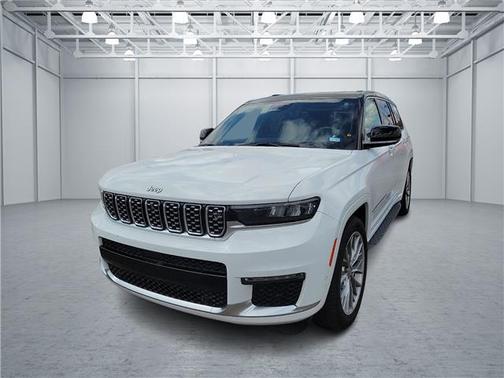 Bright White Clearcoat 2023 Jeep Grand Cherokee L Summit