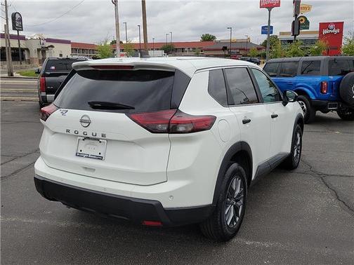 Glacier White 2024 Nissan Rogue S