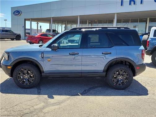 Azure / Gray Metallic 2025 Ford Bronco Sport Badlands