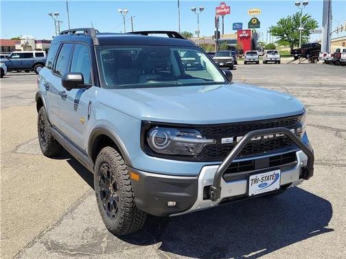 Azure / Gray Metallic 2025 Ford Bronco Sport Badlands
