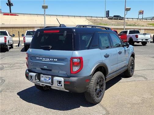 Azure / Gray Metallic 2025 Ford Bronco Sport Badlands