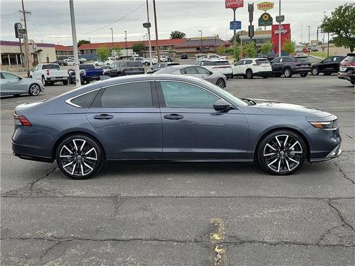 Meteorite Gray 2025 Honda Accord Hybrid Touring