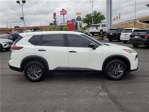 Glacier White 2024 Nissan Rogue S