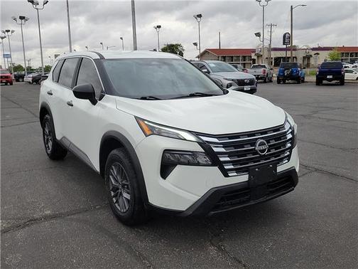 Glacier White 2024 Nissan Rogue S