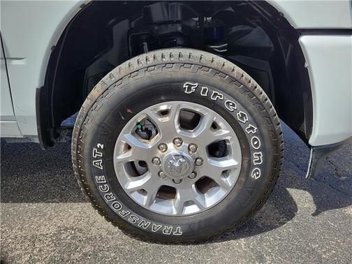 Bright White Clearcoat 2024 RAM 2500 Laramie