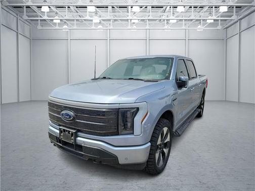 Ice Blue 2022 Ford F-150 Lightning Platinum