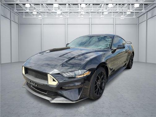 Shadow Black 2018 Ford Mustang EcoBoost Premium