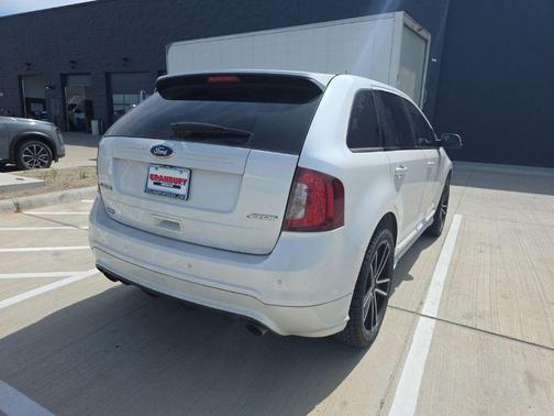 WHITE PLATINUM MET TRI-COAT 2014 Ford Edge Sport