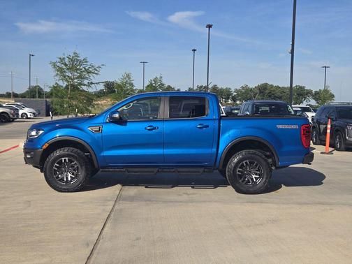 VELOCITY BLUE 2021 Ford Ranger LARIAT