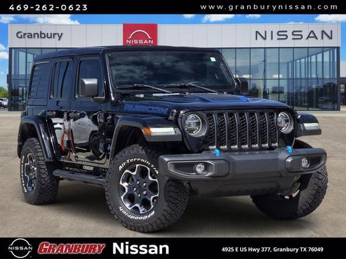 Black Clearcoat 2022 Jeep Wrangler Unlimited 4xe Rubicon