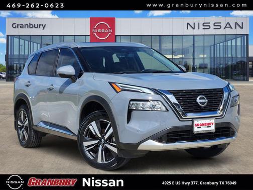Boulder Gray Pearl 2023 Nissan Rogue Platinum