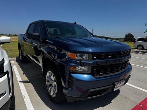 Northsky Blue Metallic 2022 Chevrolet Silverado 1500 Limited Custom