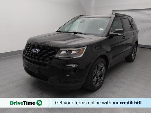 Shadow Black 2018 Ford Explorer Sport